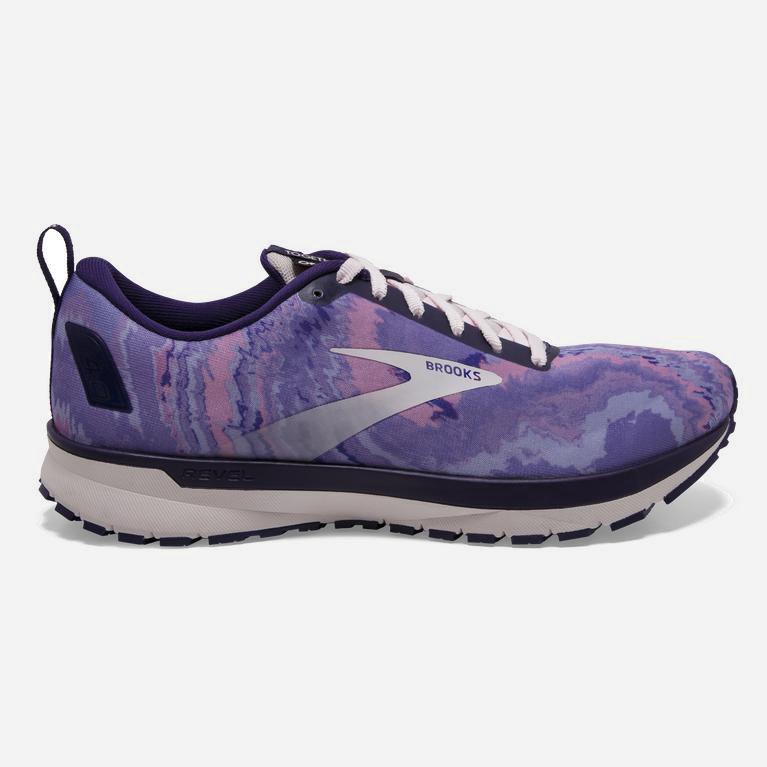 Brooks Revel 4 Israel - Women's Road Running Shoes - Orchid/Purple/Black (93645-DSIV)